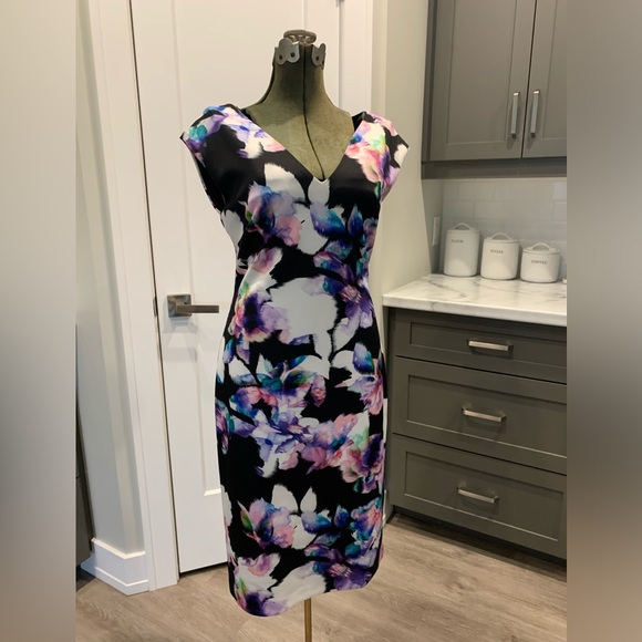 NWT - Antonio Melani midi dress! - 8 - Picture 2 of 6